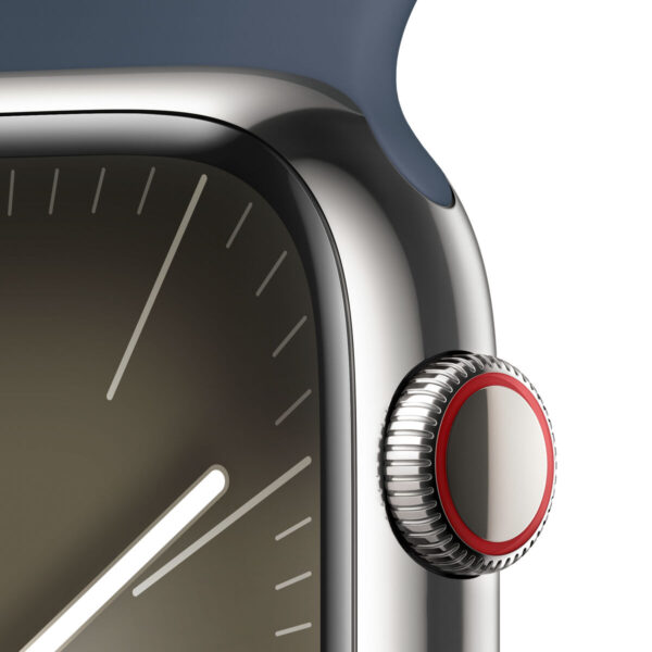 Smartwatch Apple S9 1,9" Blue Silver Ø 45 mm - Image 3