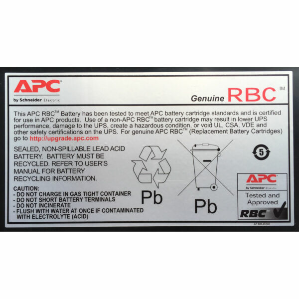 Battery for Uninterruptible Power Supply System UPS APC RBC59 - Image 2