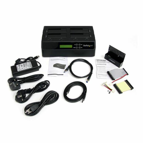External Recorder Startech SATDOCK4U3RE USB Black SATA - Image 2
