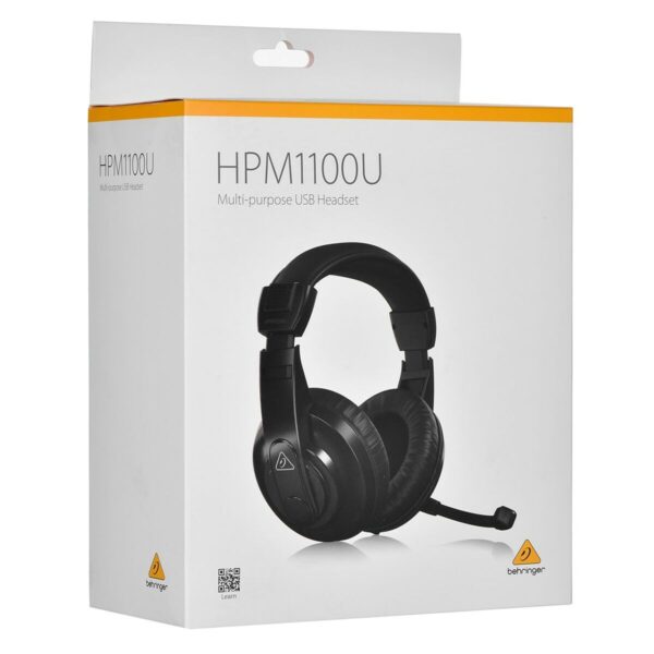 Headphones with Microphone Behringer HPM1100 Black - Image 4