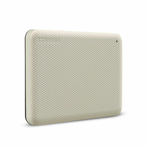 External Hard Drive Toshiba CANVIO ADVANCE Beige White 4TB USB 3.2 Gen 1 - Image 4