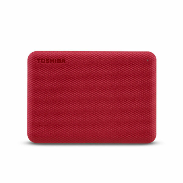 External Hard Drive Toshiba CANVIO ADVANCE Red 4TB USB 3.2 Gen 1 - Image 2