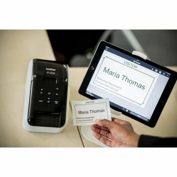 Thermal Printer Brother Ql-810W Black/White - Image 8