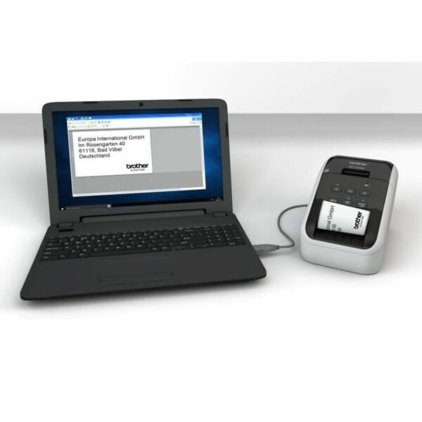 Thermal Printer Brother Ql-810W Black/White - Image 5