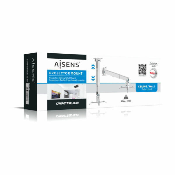 Ceiling Mount for Projectors Aisens CWP01TSE-049 White - Image 6