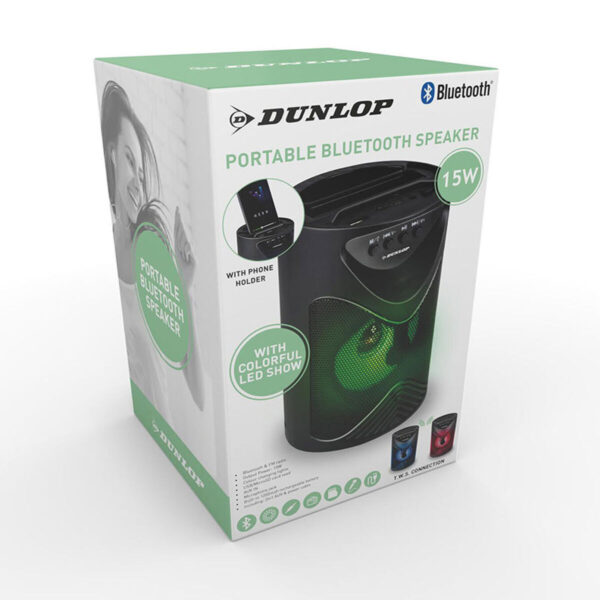 Bluetooth Speakers Dunlop TWS 15 W Black USB - Image 4