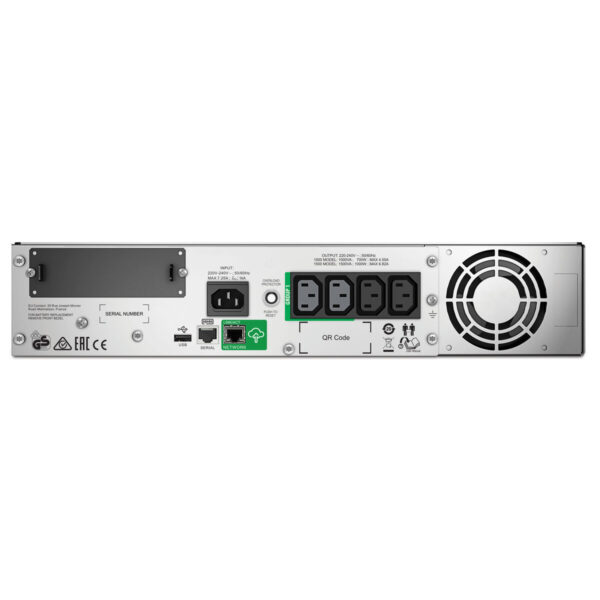Uninterruptible Power Supply System Interactive UPS APC SMT1500RMI2UC 1000 W - Image 3