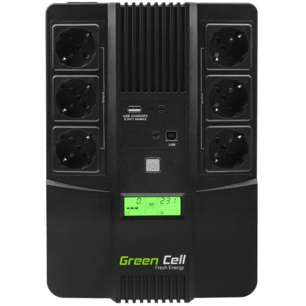 Uninterruptible Power Supply System Interactive UPS Green Cell UPS06 360 W - Image 8