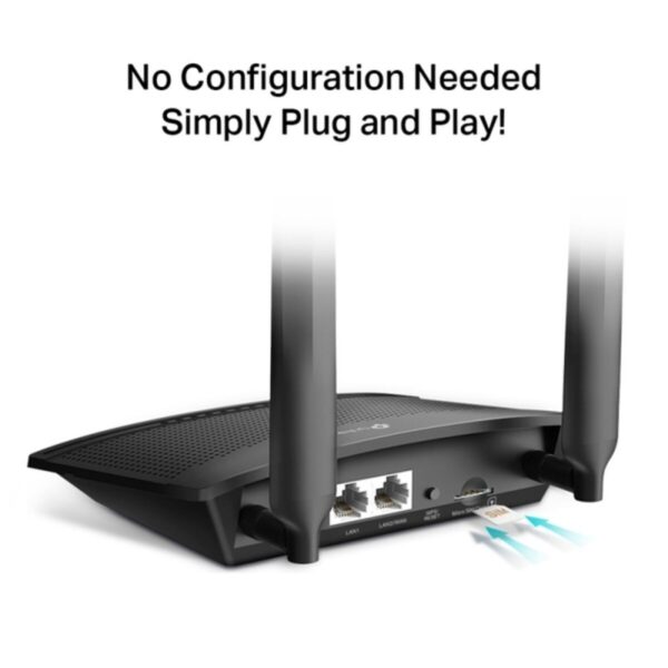 Router TP-Link TL-MR100 300 Mbps 4G LTE - Image 3