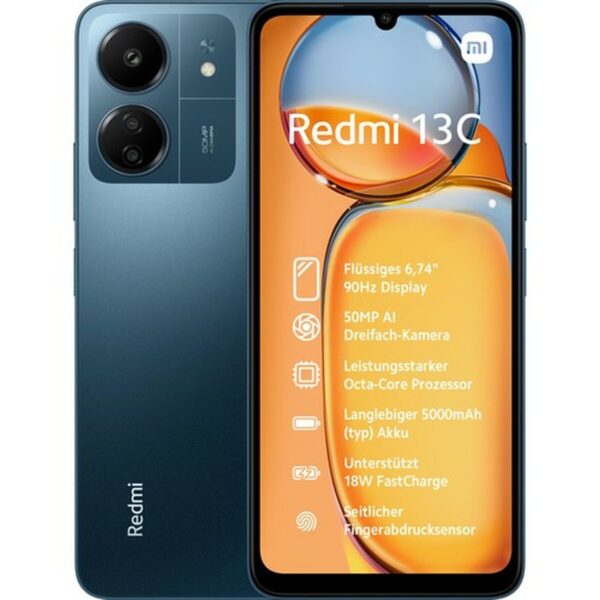 Smartphone Xiaomi Redmi 13C 6,7" MediaTek Helio G85 8 GB RAM 256 GB Blue - Image 3