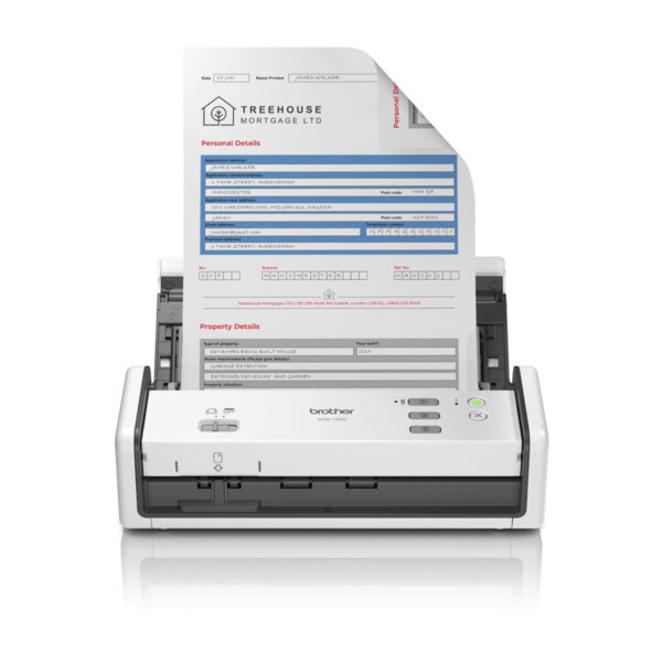 Duplex Colour Portable Scanner Brother ADS1300 6-20 ppm - Image 2