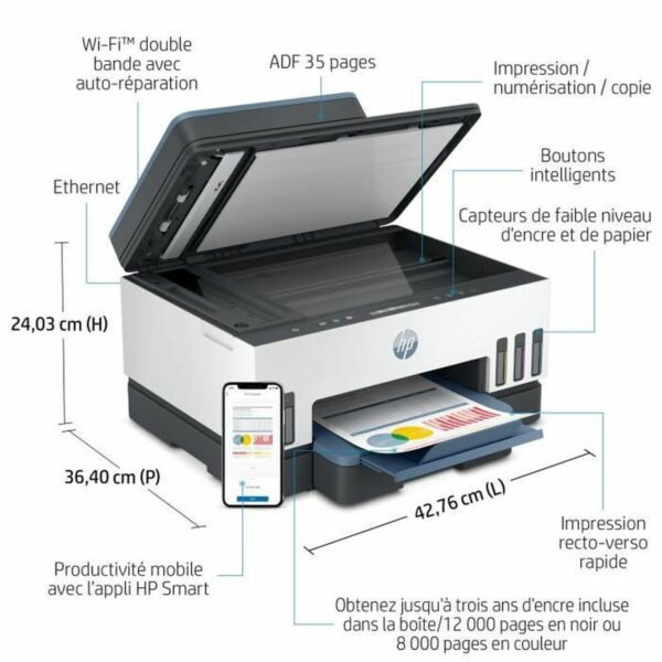 Multifunction Printer HP Smart Tank 7306 - Image 4
