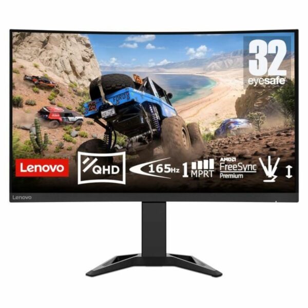 Gaming Monitor Lenovo 32" Quad HD LED Spanish Qwerty - Image 5