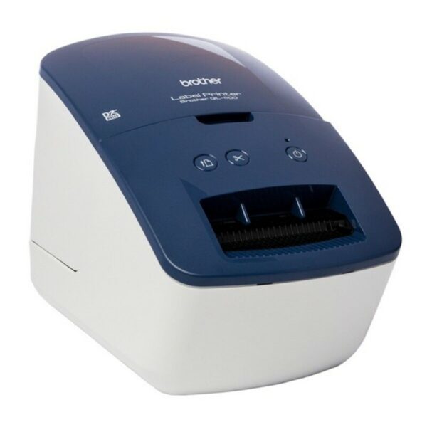 Label Printer Brother QL-600B Blue Black (1 Unit) - Image 2