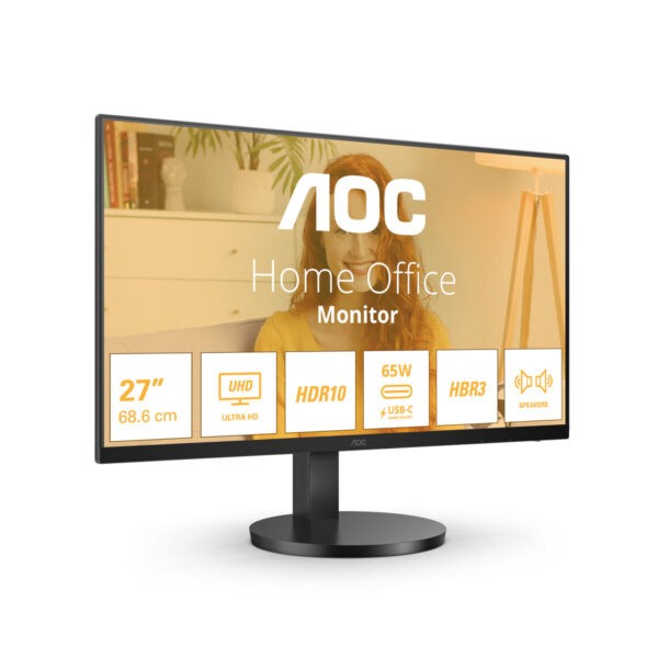 Gaming Monitor AOC U27B3CF 4K Ultra HD 27" - Image 6