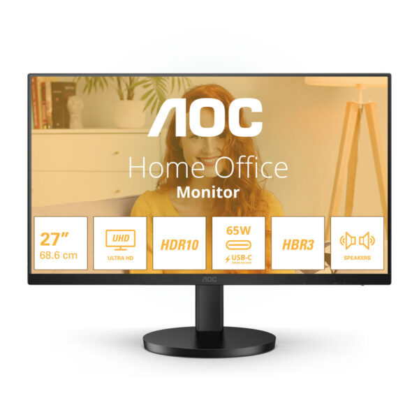 Gaming Monitor AOC U27B3CF 4K Ultra HD 27" - Image 8