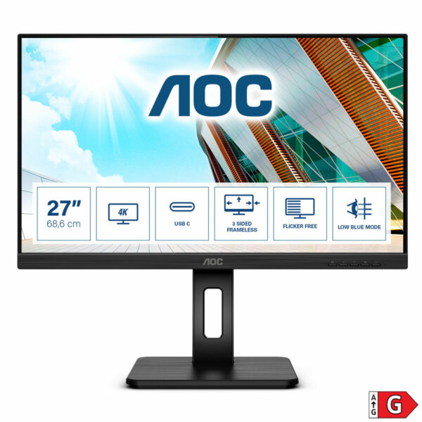 Monitor AOC U27P2CA 27" 4K Ultra HD - Image 2