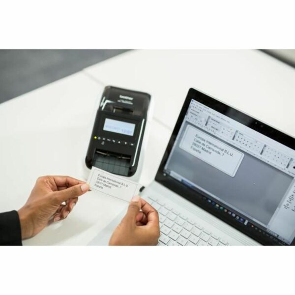 Thermal Printer Brother Ql-810W Black Black/White - Image 3