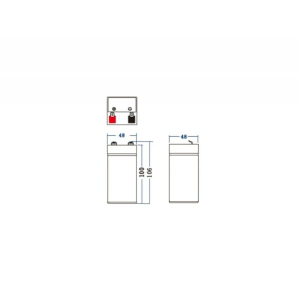 Battery for Uninterruptible Power Supply System UPS Green Cell AGM36 45 Ah - Image 5