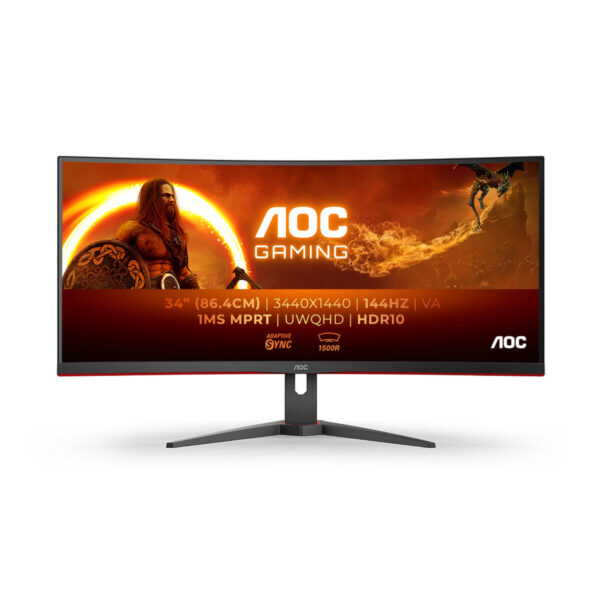 Monitor AOC CU34G2XE/BK 34" - Image 2