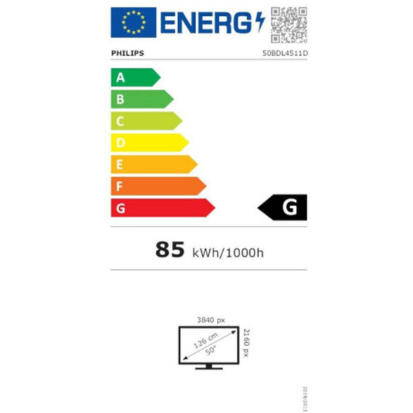 Videowall Monitor Philips 50BDL4511D/00 LED 4K UHD 50" 4K Ultra HD - Image 3