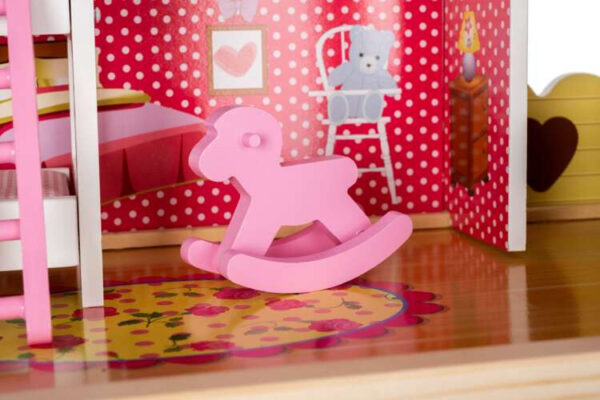 Wooden dollhouse - villa D11252 - Image 10