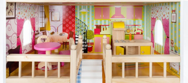 Wooden dollhouse - villa D11252 - Image 13