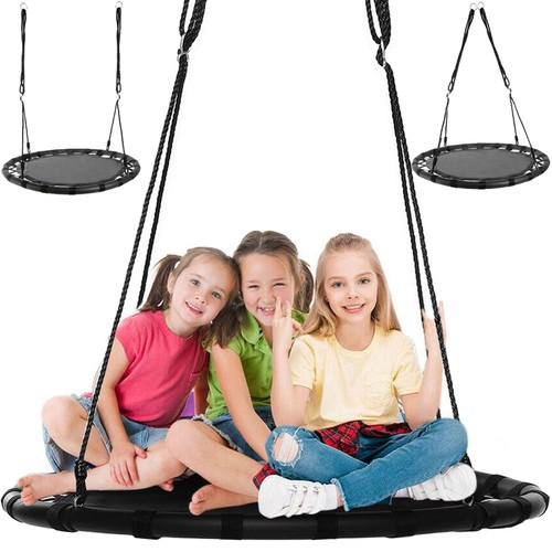 Stork's nest swing 100 cm black