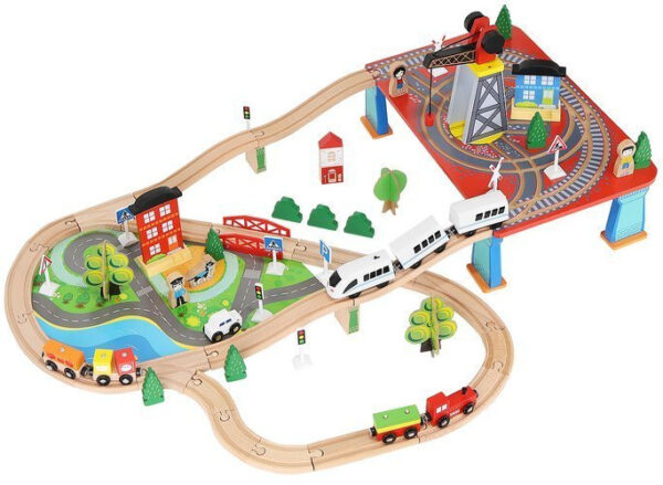 Wooden train - battery operated train - Image 10