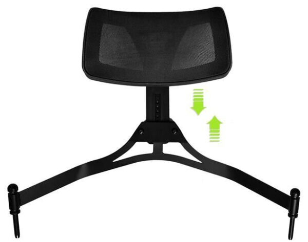 Aluminum Makeup Chair with Headrest - Image 9