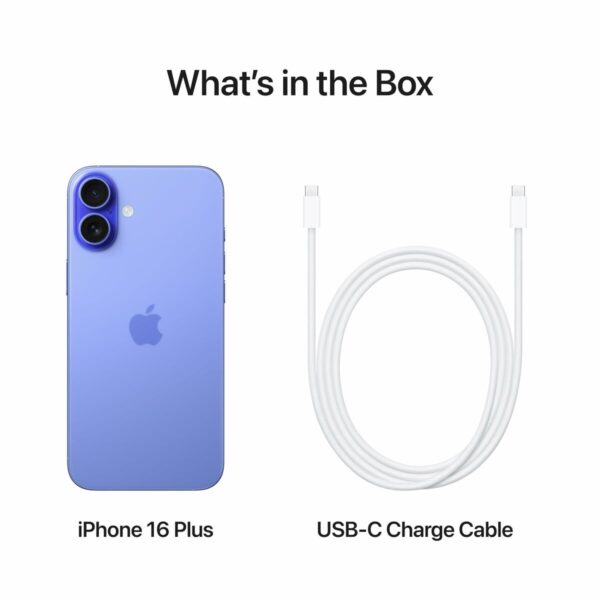 Smartphone Apple IPHONE 16 PLUS MY2D3QL/A 6,7" 512 GB Blue - Image 6