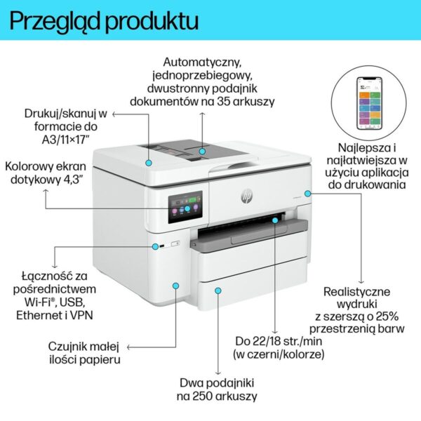 Multifunction Printer HP 537P6B#686 - Image 6