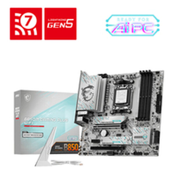 Motherboard MSI B850M GAMING PLUS WIFI6E Intel Wi-Fi 6 AMD AM5 AMD B850 - Image 7