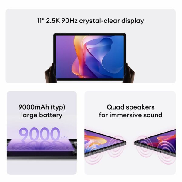 Tablet Xiaomi 25040RP0AG 11" Octa Core 4 GB RAM 128 GB Grey - Image 5