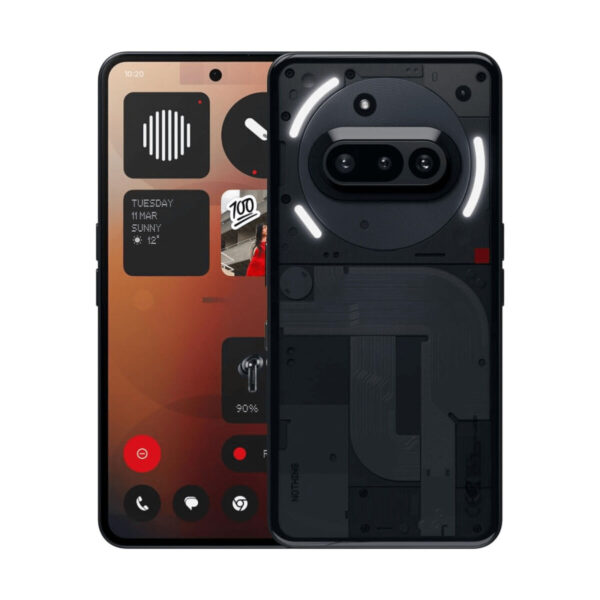 Smartphone Nothing Phone 3a 5G Octa Core 12 GB RAM 256 GB Black 6,67"