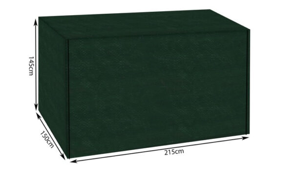 Garden swing cover 215x153x145cm PE - Image 4