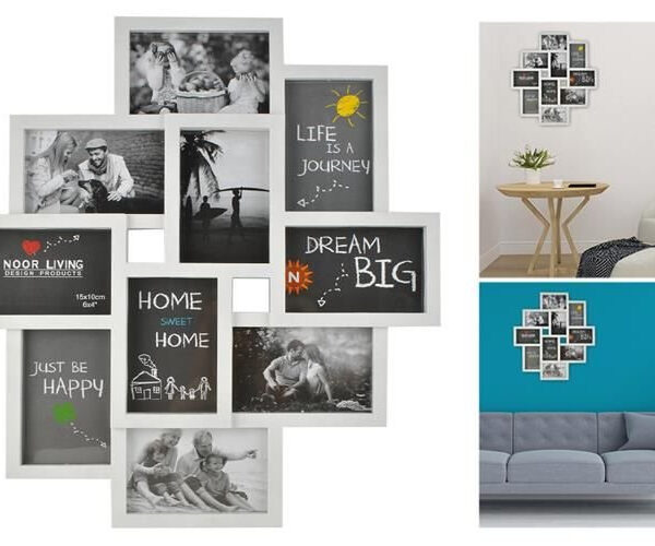 10 Photo Frame - White