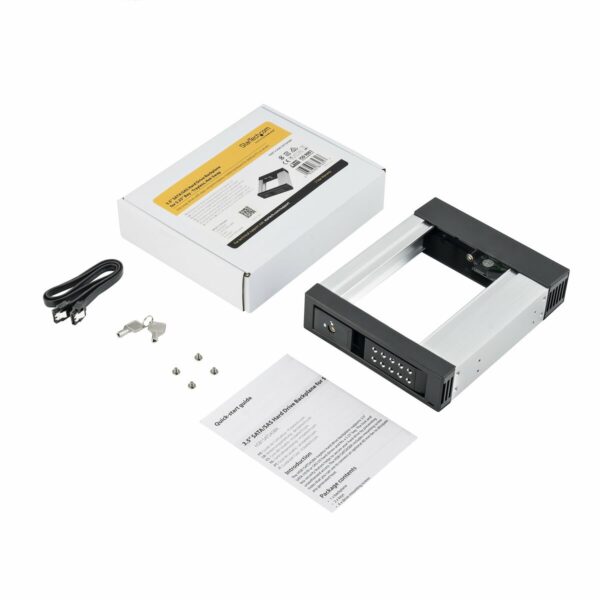 Housing for Hard Disk Startech HSB1SATSASBA Black - Image 4