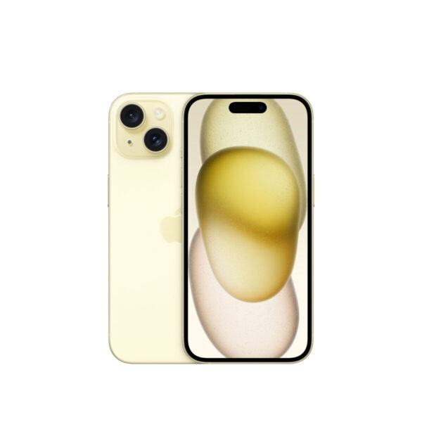 Smartphone iPhone 15 Apple MTP23QL/A 6,1" 128 GB 6 GB RAM Yellow - Image 2