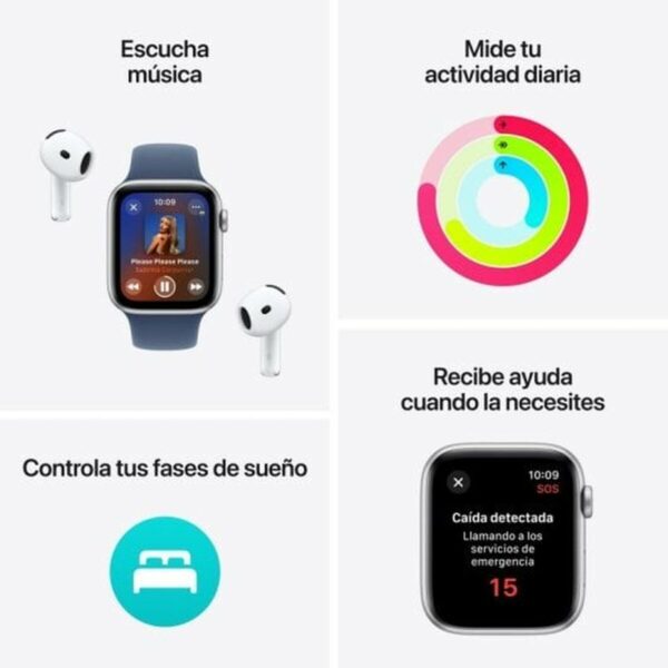 Smartwatch Apple MXEC3QL/A Grey 40 mm - Image 3