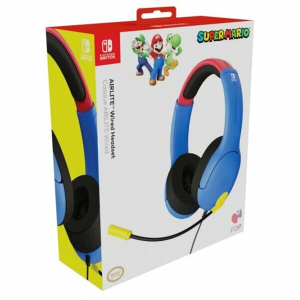 Headphones with Microphone PDP 500-162-MAR Blue Black - Image 4