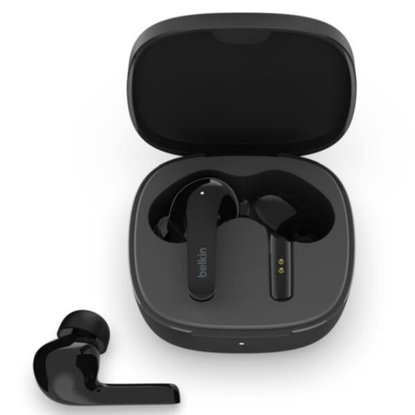 Headphones with Microphone Belkin AUC006BTBK Black - Image 2