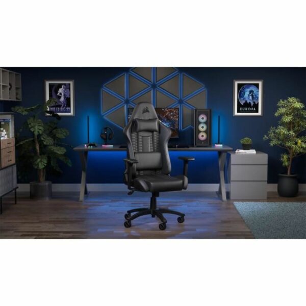 Gaming Chair Corsair TC100 Black - Image 2