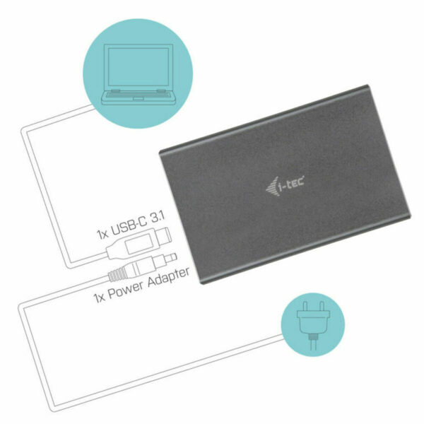 Housing for Hard Disk i-Tec CAMYSAFEDUALM2 - Image 3