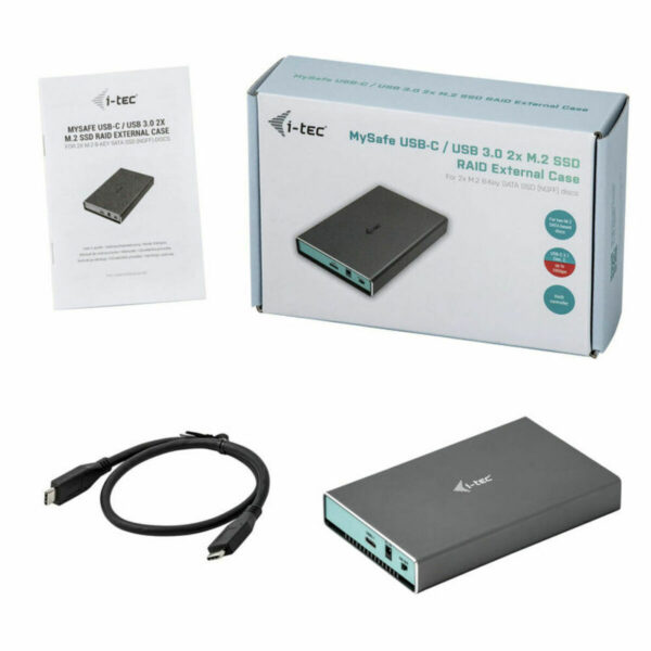 Housing for Hard Disk i-Tec CAMYSAFEDUALM2 - Image 4