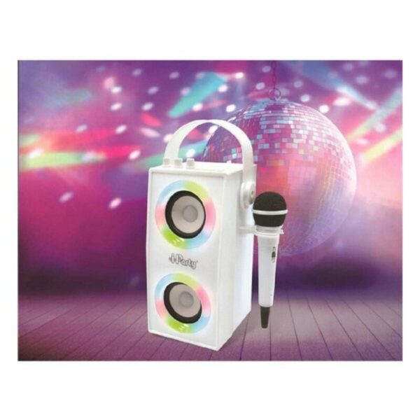 Portable Speaker iParty Lexibook BTP180Z Bluetooth White - Image 4