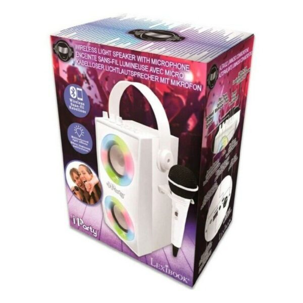 Portable Speaker iParty Lexibook BTP180Z Bluetooth White - Image 5