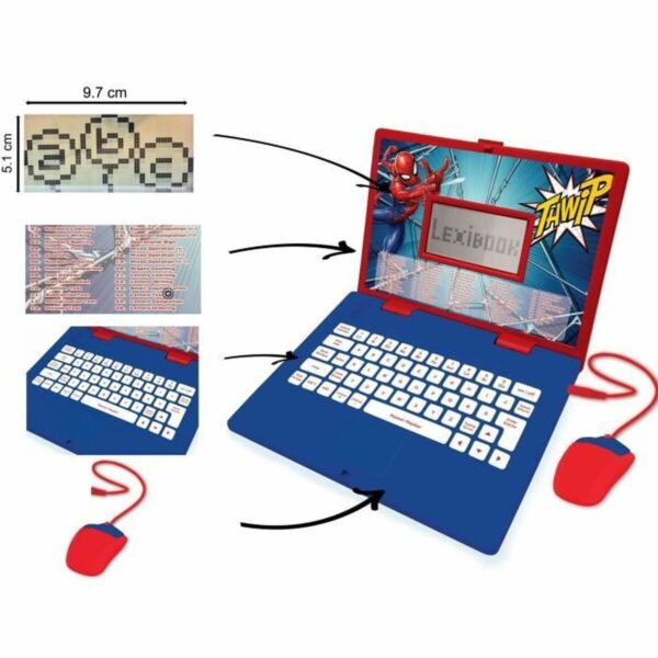 Laptop computer Lexibook SPIDER-MAN (FR / EN) English - Image 2