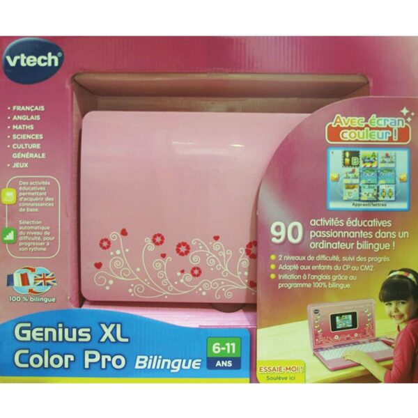 Laptop computer Vtech Genius XL Pro FR-EN Interactive Toy + 6 Years - Image 2