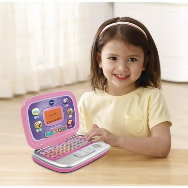 Laptop computer Vtech Ordi Genius Kid Educational game Pink Interactive French (FR) - Image 2